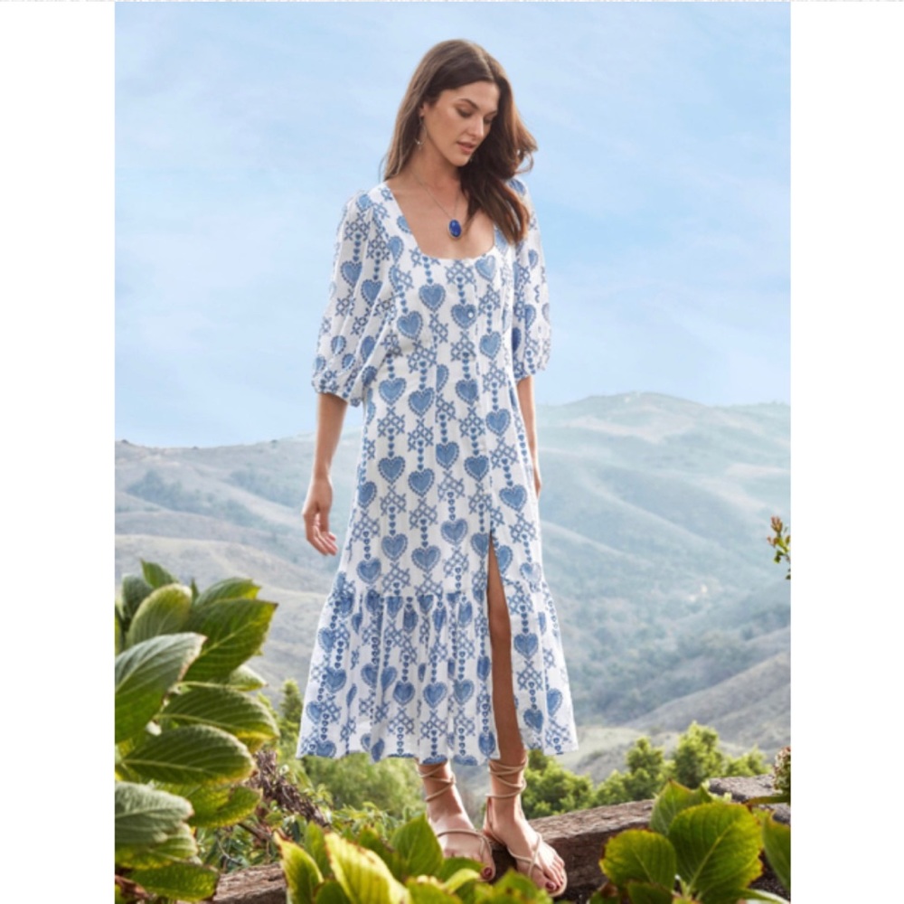 Johnny Was Beau Midi Dress